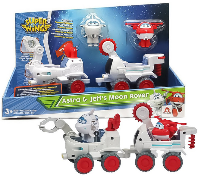 출동 슈퍼윙스 호기 샛별의 달탐사 세트 변신 로봇 장난감, 1개