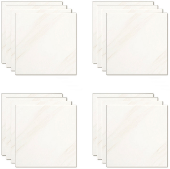 투데이리빙 16p 세트 붙이는 데코 타일 현관 주방 거실 벽면 폼블럭 대리석 시트지 욕실 화장실 바닥 스티커 접착식 셀프 시공 벽타일, 16개, 마블 아이보리