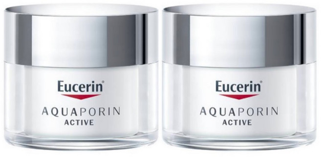 유세린 아쿠아포린 액티브 포 노멀 투 컴비네이션 스킨 더블팩, 50ml, 2개