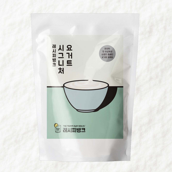 레시피뱅크 시그니처 요거트파우더 아이스크림 빙수, 1개, 1kg, 1개입