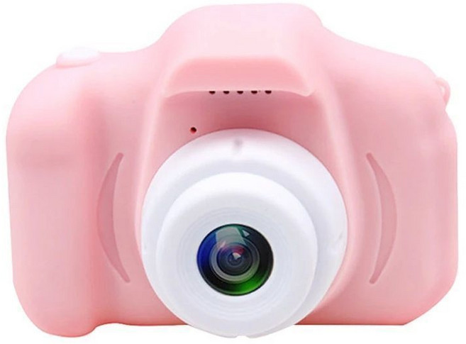 兒童照相機 前後雙攝9600萬 128G記憶卡, 1個, 雙攝9600W粉色裸機+雙攝 馬上搶光