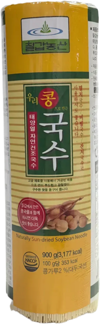 칠갑농산 콩국수용 국수, 900g, 2개