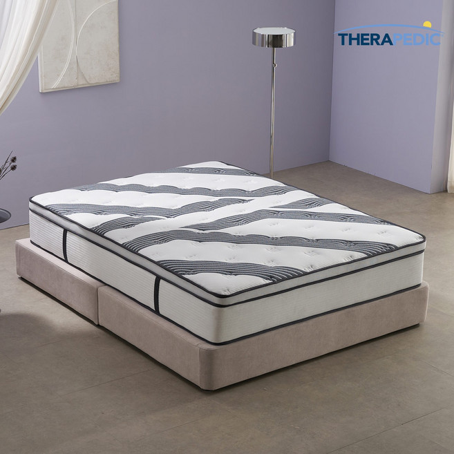 쎄라페딕 체스터 매트리스 하드 퀸, 그레이