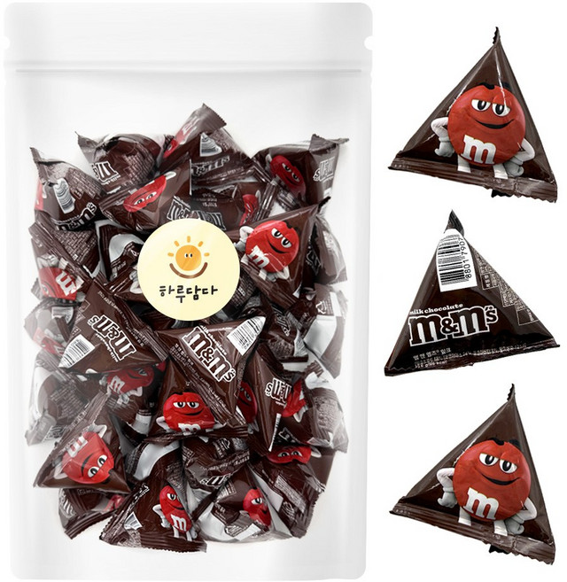 엠앤엠즈 밀크 피라미드 초콜릿 35개 개별포장