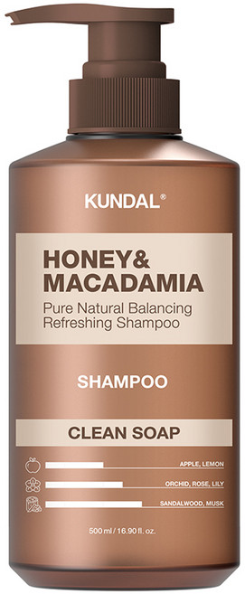 쿤달 네이처샴푸 클린솝향, 500ml, 12개