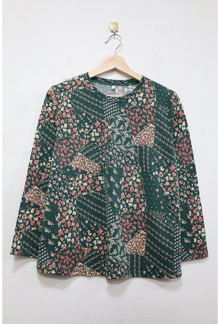 형제상회 할머니옷 할머니티 긴팔 라운드티 엄마옷 명절선물 추석 설날 국산 0077SF03