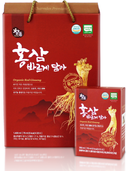 참든 홍삼 바르게담아, 20개, 70ml