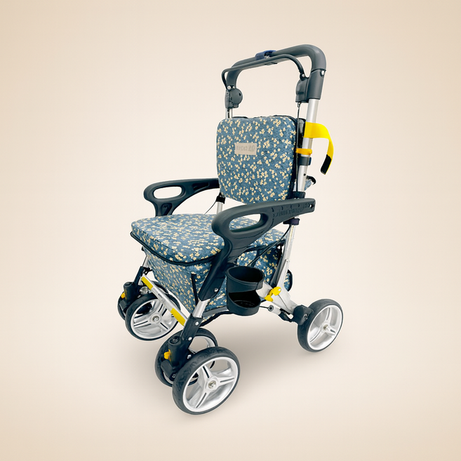 온빛케어 복지용구 노인 접이식 성인용 보행기 디에스웨이브, 1개