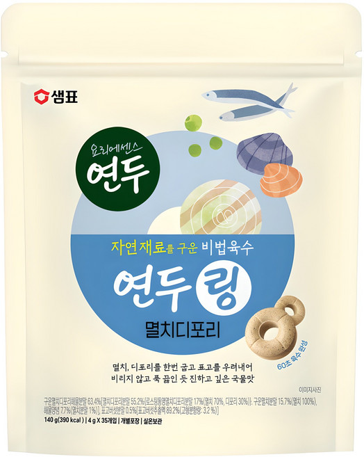 연두 링 멸치디포리 35개입, 140g, 1개