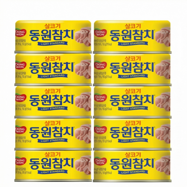 동원참치 살코기참치, 150g, 48개