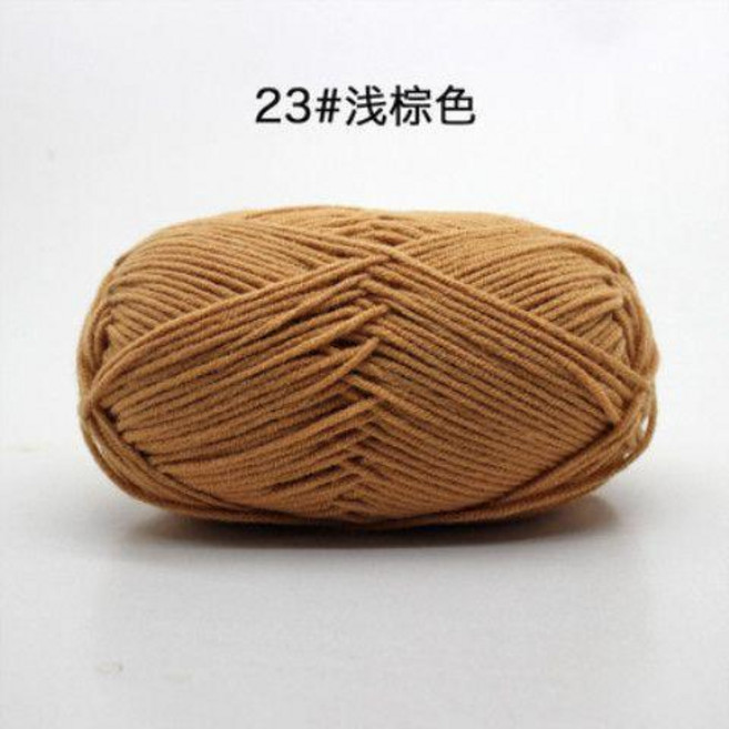 good 棉自織圍巾中粗線球毯子鉤針毛線手工編織材料包包