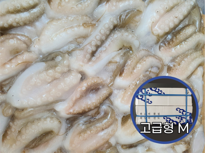 [바다농부02] 냉동절단쭈꾸미 M/고급형/베트남산/업소용/M사이즈/(700g x 6팩)