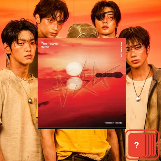 [랜덤] 투바투 앨범 투모로우바이투게더 TXT Album 별의 장 TOGETHER 애프터글로우 버전, 랜덤 ver, .