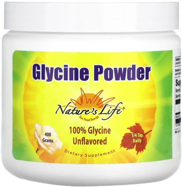 Nature's Life 글라이신 분말 무맛 400g, Natures Life 글라이신 분말 무맛 400g, 1개 - 쿠팡