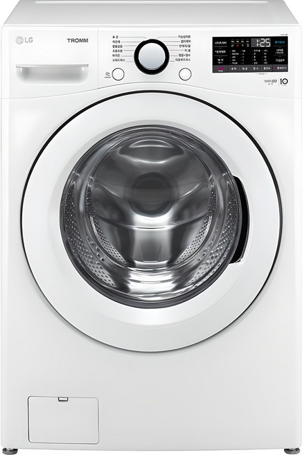 LG전자 트롬 드럼세탁기 19kg 방문설치, 화이트 + 유광, F19WDWP
