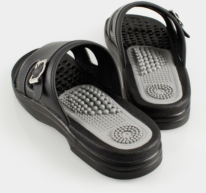 지압 슬리퍼 남성 사무실 건강 실내화