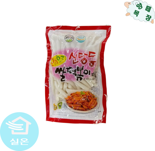 송학 호리호리 신당동 쌀떡볶이 400g 3개