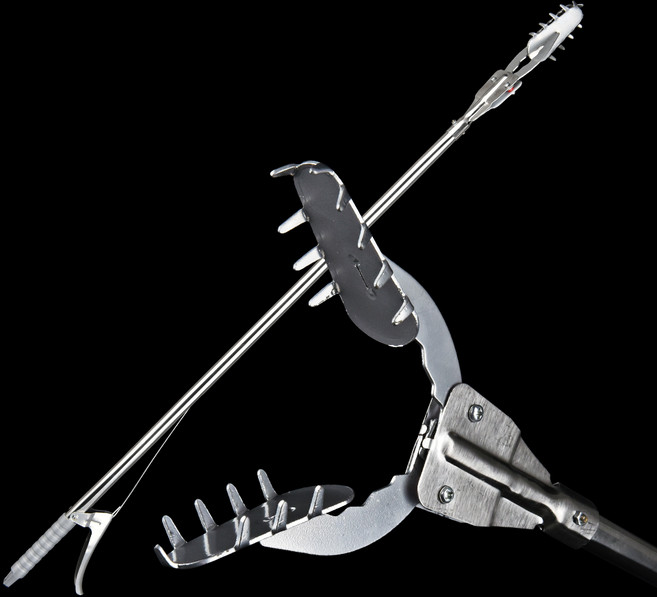 인터맥스 해루질집게 해루질 스틸 다용도 악어 집게, 단품