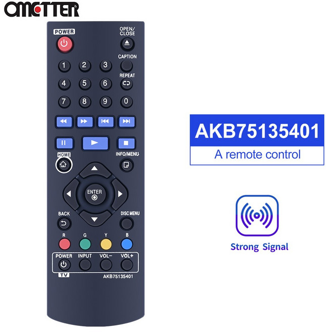 DVD HD 블루레이 디스크 플레이어용 리모컨 AKB75 3540 UBK80 UP870 UP875 BPM35 BP 75, 01 AKB75135401, 01 AKB75135401