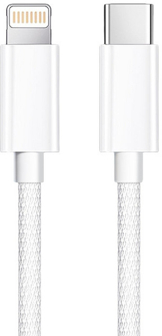 通用 蘋果接口充電線 100W高速傳輸, 1個白色1m PD快充-Type-C蘋果, 1個