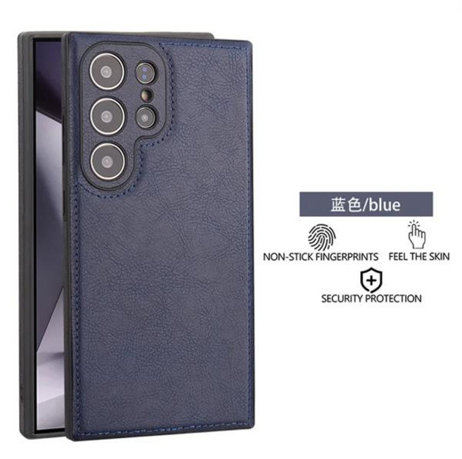 핸드폰케이스 갤럭시 S25 울트라 S24 플러스 S23 S22 카메라 보호 뒷면 커버에 대한 충격 방지 가죽 케이스