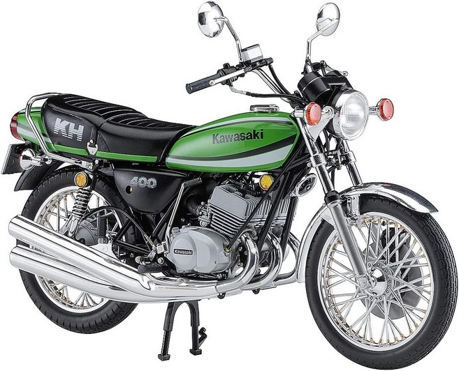 HASEGAWA 하세가와 BK6 1/12 가와사키 KH400-A7 프라모델