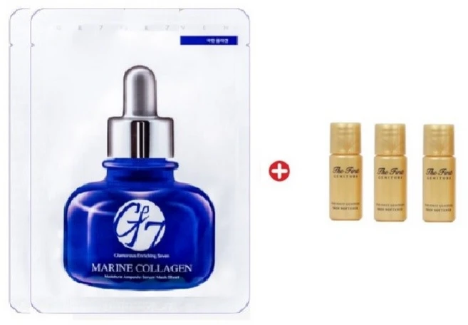 GE7 마스크2매/더 퍼스트 제네츄어 스킨 소프너60병, 5g, 60개 - 쿠팡