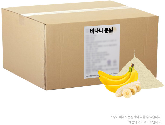 100% 바나나분말 D 25Kg, 1개