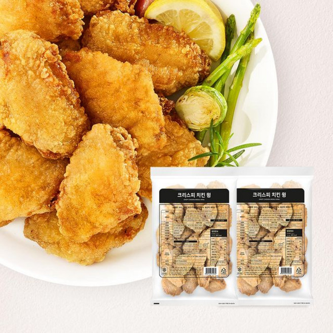 사세 크리스피 치킨 윙, 2개, 1kg