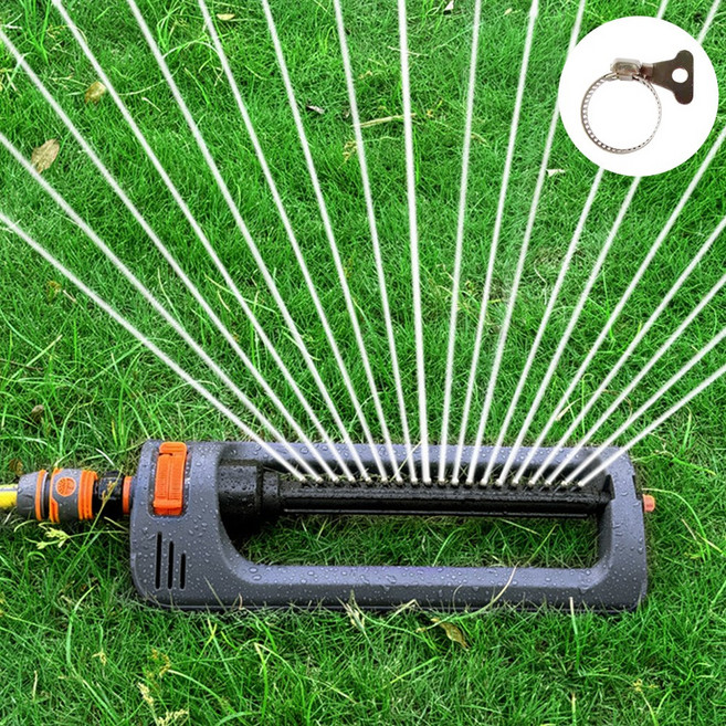 앙플러스 자동 회전 농사용 정원 잔디 텃밭 스프링쿨러 호스