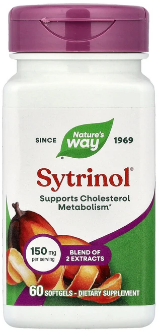 네이처스웨이 Sytrinol 콜레스테롤 조절 소프트젤 60정, NWY15570, 1개 - 쿠팡