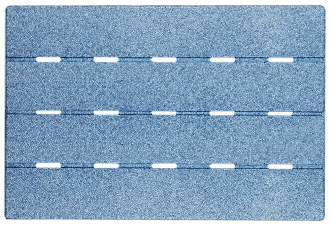 롯데이라이프 웰빙 다용도 발판 대형, BLUE, 1개