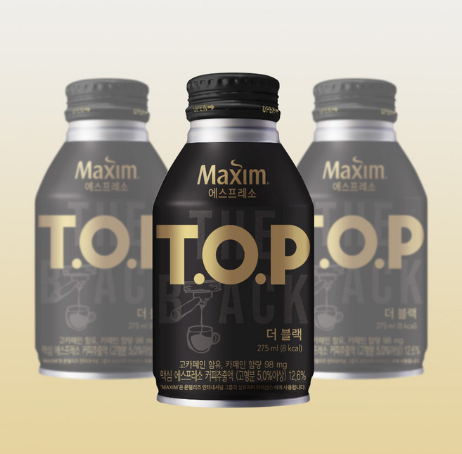 티오피 더 블랙 커피, 275ml, 24개, 24개