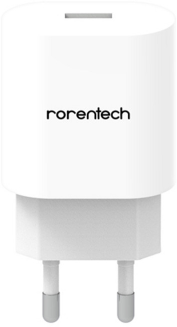 로랜텍 퀄컴 퀵차지 고속 충전기 RT86, 화이트, 1개