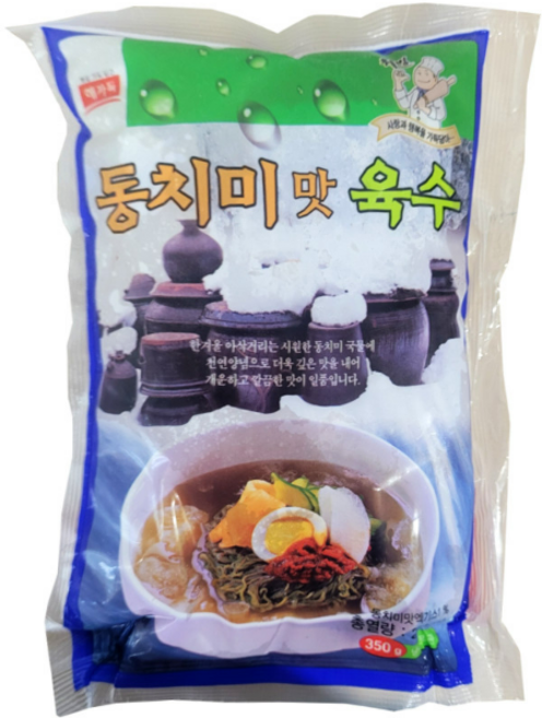 해가득 동치미맛육수 냉면육수, 350g, 60개