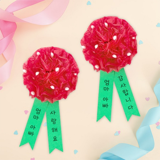 SA 내가만든 카네이션 빨강 10인용 DIY