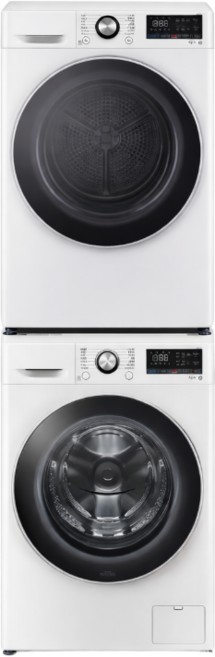 LG 트롬 세탁기 건조기 세트 F12WVA-10WB 화이트 [세탁12kg/건조10kg], 화이트(26년최신제품), F12WVA+RH10WTA