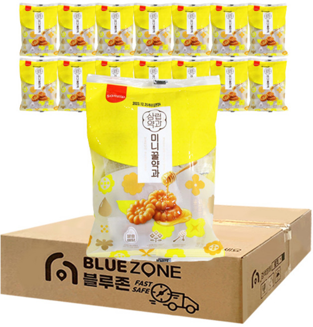 삼립 미니꿀약과 140g 15개 세트, 60개