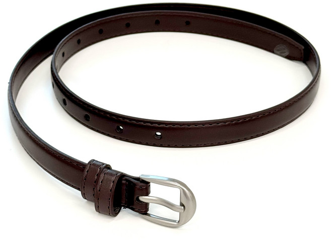 룩스 데일리 슬림 무광 가죽벨트