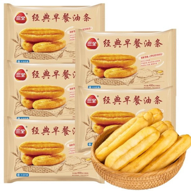 <중화국제>삼전 요우티아오 유티아오 YOUTIAO 중국꽈배기 유툘, 400g, 5개