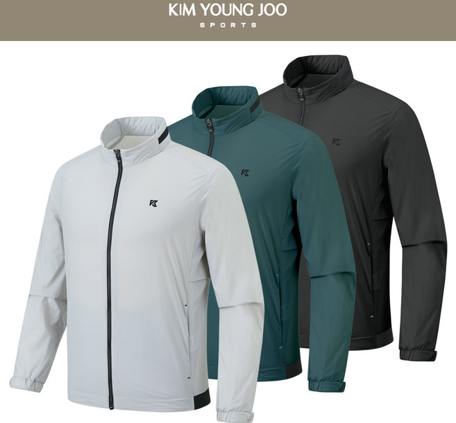 [봄여름용]김영주스포츠 남성 스판 점퍼 MJ619