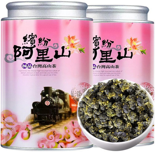 대만 아리산 고산 우롱차 특급 동정우롱차 잎차 우유향 고산차, 2개, 1개입, 150g