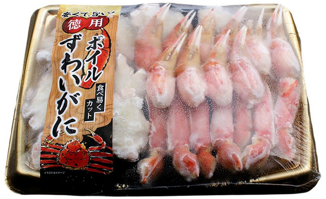 먹기 편하게 손질한 스노우 크랩 자숙 대게, 1개, 500g