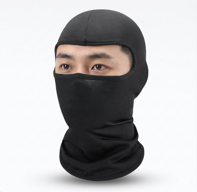 바라클라바 방한마스크 자전거 겨울 오토바이 등산 스키 스포츠 바이크 마스크 발라클라바, 방한 마스크 블랙, 1개