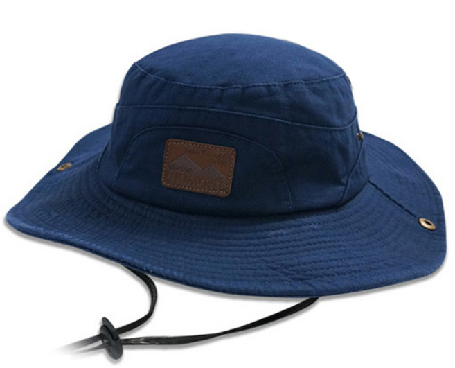 휴몬트 데님 벙거지모자 남여공용-자외선차단 등산 낚시 햇빛가리개모자 사파리모자 작업 등산모자 남여공용