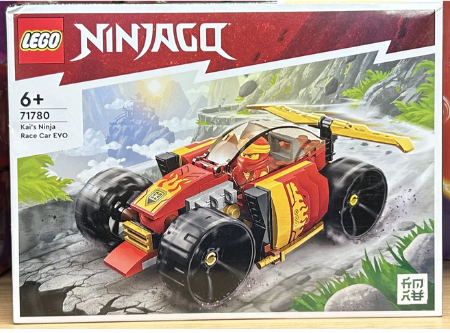 레고 닌자고 71780 카이의 닌자 레이스카 EVO, 혼합색상, 1개