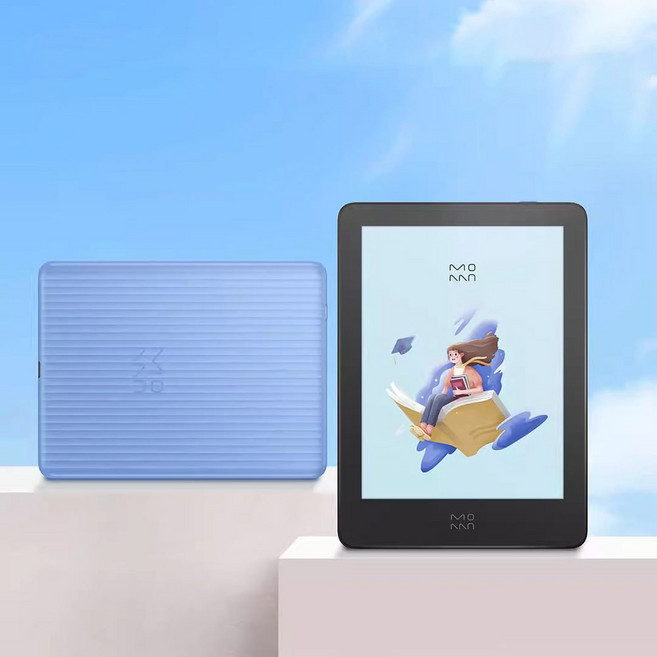 모안 Moaan 컬러잉크팜 Pantone 이북리더기 리더 단말기 4 64G 종이 전자책, 8 좌우방지막 풀스크린커버 터치감도 공구
