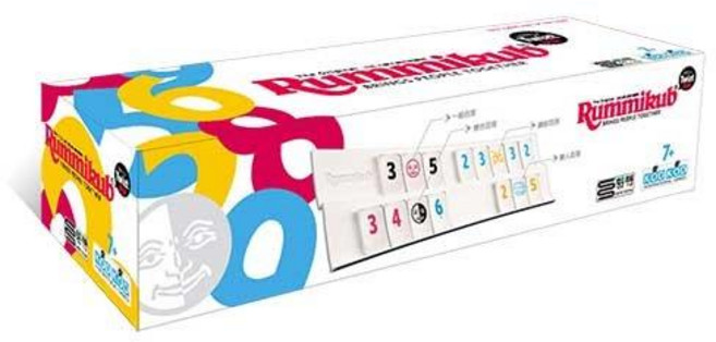 Rummikub Twist 拉密變臉版 繁體中文版 附發票, 1個, 拉密 變臉版 柱形盒(送沙漏+鑰匙圈)
