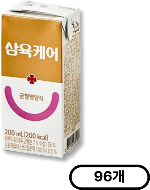 삼육케어 환자용 균형영양식, 200ml, 96개