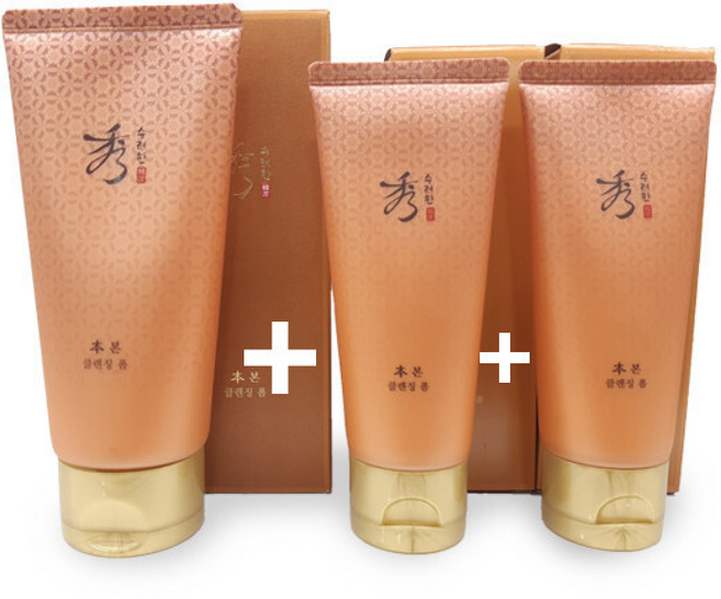 수려한 본 클렌징 폼 / 추가 증정, 2개, 160ml